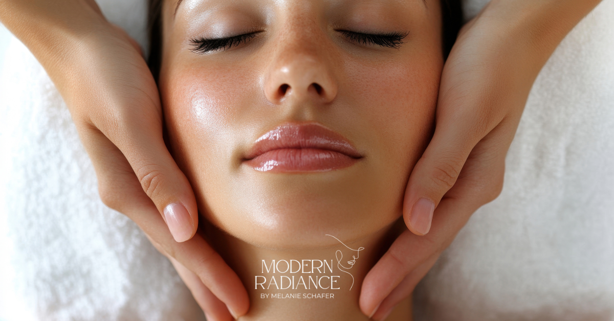 Clean, professional medical spa treatment room with neutral tones at Modern Radiance Oregon in Lake Oswego