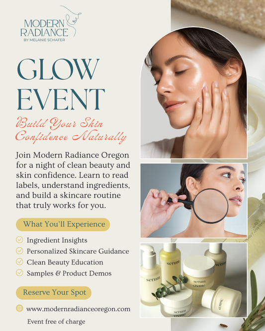 Glow Night: Build Your Skin Confidence Naturally - FREE, November 14th, 6pm