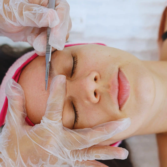 Dermaplane facial treatment for smooth, radiant skin at Modern Radiance Oregon spa.