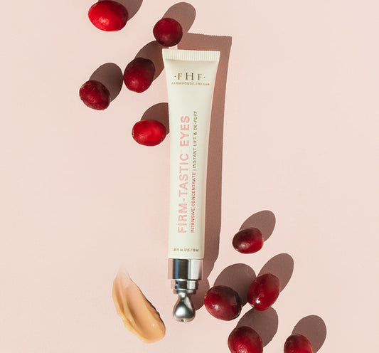 FarmHouse Fresh Firm-Tastic Eyes firming eye cream for smoothing and depuffing the under-eye area at Modern Radiance Oregon.