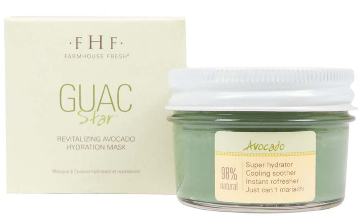 FarmHouse Fresh Guac Star revitalizing avocado hydration mask skincare product at Modern Radiance Oregon.