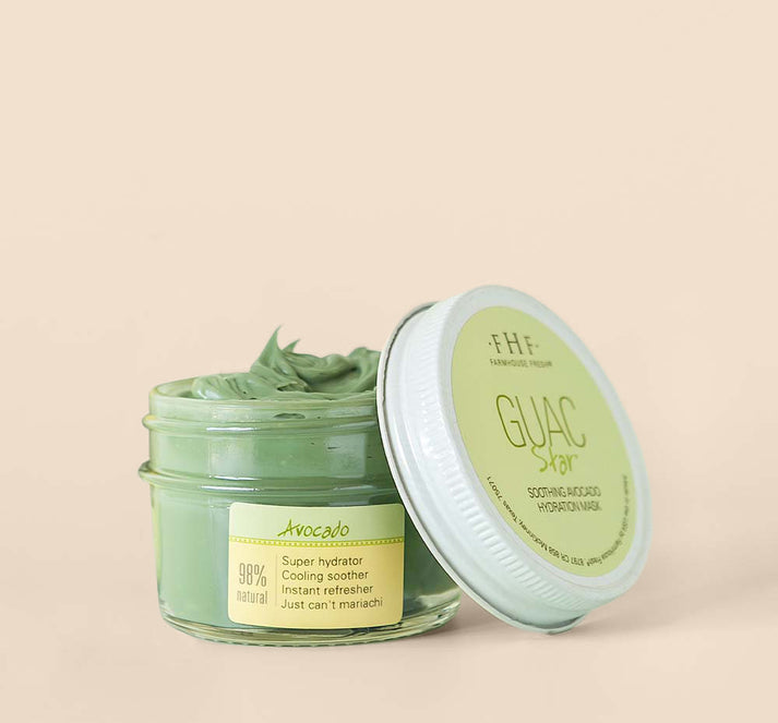 FarmHouse Fresh Guac Star soothing avocado hydrating mask for refreshing and moisturizing skin at Modern Radiance Oregon.
