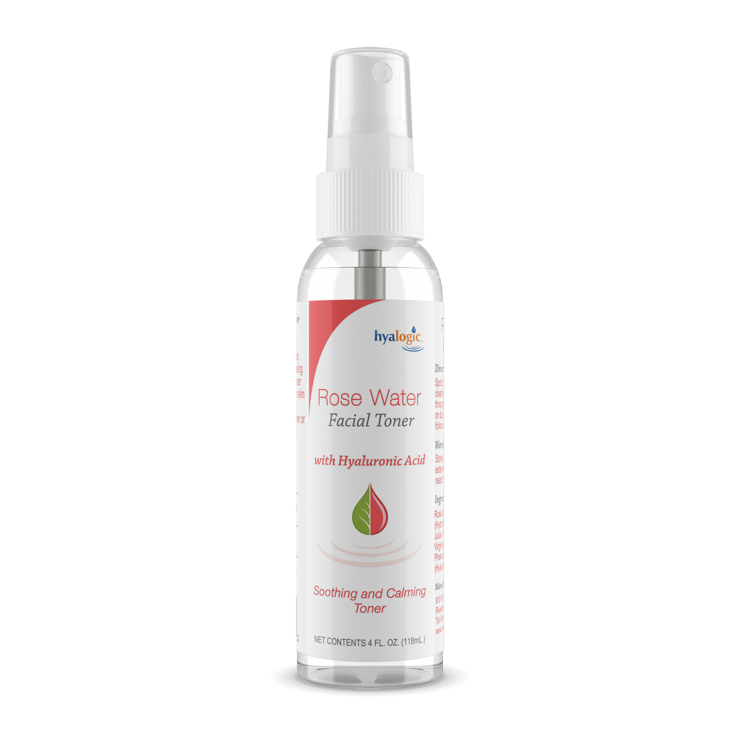 Hyalogic Rose Water facial toner with hyaluronic acid for soothing and hydrating skin at Modern Radiance Oregon.
